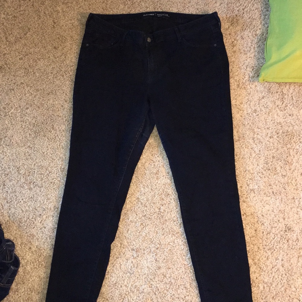 Old Navy Rockstar low-rise skinny